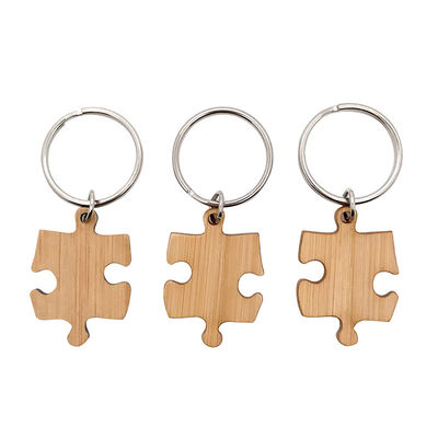紫外線印刷を刻むタケ木の一致の困惑Keychain