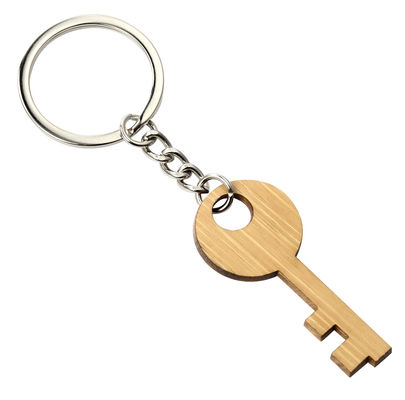 注文の木のKeychainの彫版のブランクはDIYの設計を個人化した