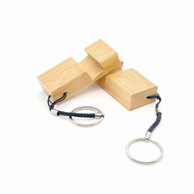 ハンドメイドの木の電話立場のKeychainの多機能紫外線印刷