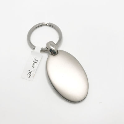 MOQ 500 耐久性のある銀メタルキーチェーンホルダー MOQ 500 と 500 枚 MOQ