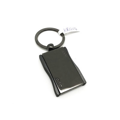 OEM/ODM メタルキーチェーンホルダー ブラックガン オーダーメイドロゴで利用可能