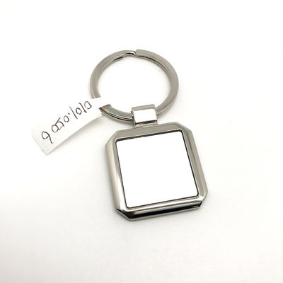 OEM/ODM ビジネスニーズのためにカスタマイズされたロゴとシルバー金属キーチェーンの保持器