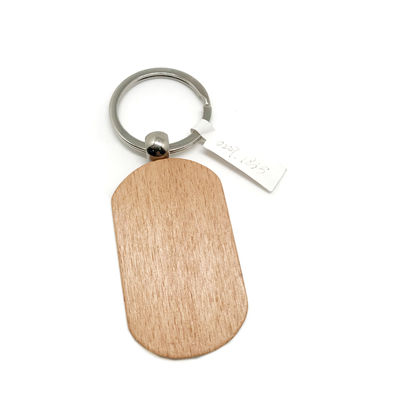 耐久性 エコフレンドリー パーソナライズされた装飾のためのカスタマイズ可能な木製キーチェーンの彫刻