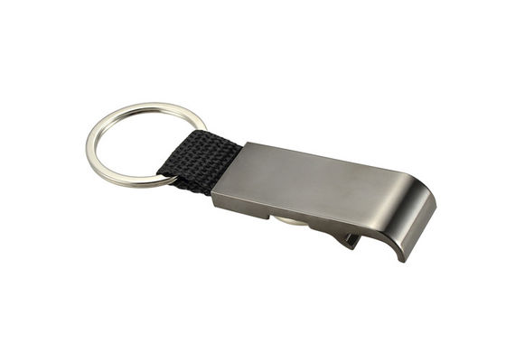 ナイロンPUの金属のKeychainのホールダーのショッピング トロリー硬貨の栓抜きのキーホルダー