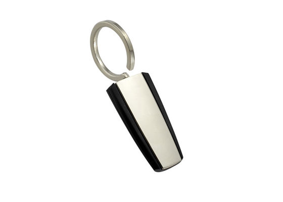 台形のABSプラスチック金属の主ホールダーのKeychainsの銀製の電気めっき