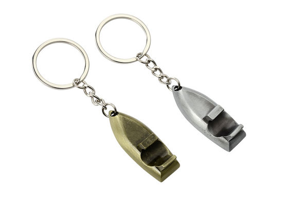 弾丸のかわいい金属のKeychain亜鉛合金の金属の栓抜きKeychain 15mm厚く