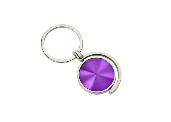 パターン金属のKeychainのCDホールダー多彩な円形亜鉛合金Keychain JR023