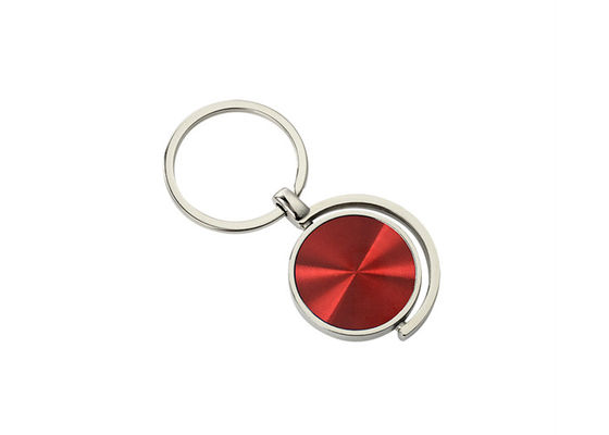 パターン金属のKeychainのCDホールダー多彩な円形亜鉛合金Keychain JR023