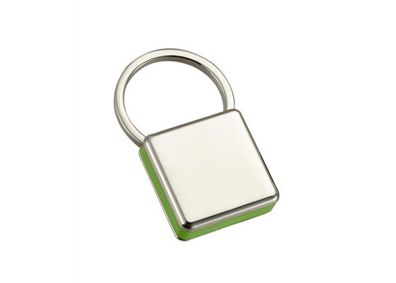 錆の金属のKeychainの反ホールダーの多彩で急なホックのKeychainスクエアのプラスチック