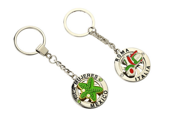 Pantoneのかわいい金属のKeychainのローカル記念品のキーホルダーの広告のギフト