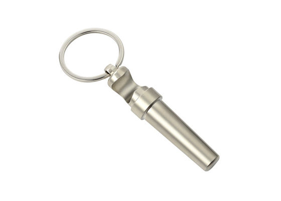 多機能のKeychainの金属の栓抜きのキーのホールダーの銀17mm