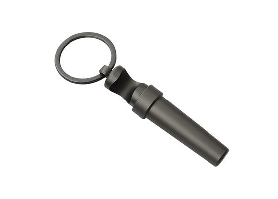 ワインのコルクせん抜きKeychainを刻むIMEGAの黒の金属の栓抜きレーザー
