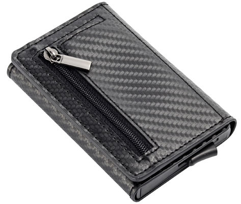 お買い得 クラシック RFID ブロック クレジットカード 財布 カードを整理・保護する PU / アルミ磁石 閉塞 8-10 オンライン