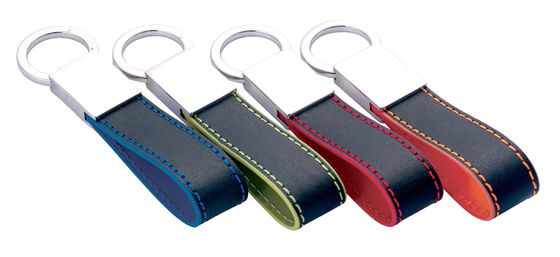 お買い得 精巧なクラシック革キーチェイン カスタムパターンの様々な色 ポリーバッグパッケージ オンライン