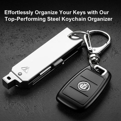 お買い得 Effortlessly Organize Your Keys with Our Top-Performing Steel Keychain Organizer オンライン