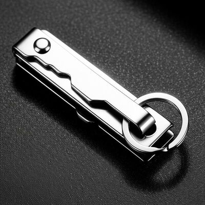 お買い得 耐久性のある鉄鋼キーチェーンのオーガナイザー OEM ODM 安全な整理されたキーストレージと日常でのアクセスが簡単 オンライン