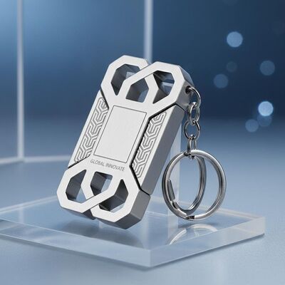 お買い得 法人インセンティブ、トレードショー、および限定マーケティングギフト用にデザインされた亜鉛合金デザイナーキーチェーンホルダー オンライン