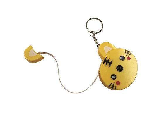 お買い得 かわいいトラの引き込み式の巻尺のABSプラスチック テーラー動物の金属 オンライン
