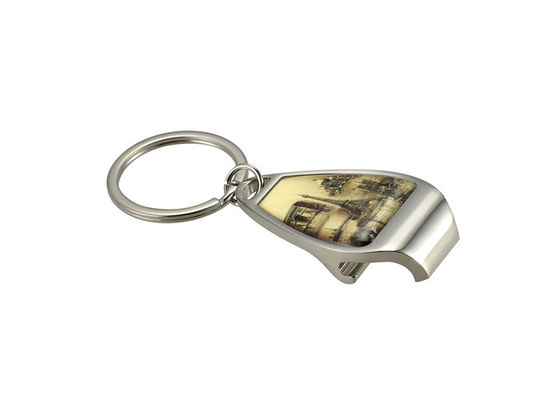 お買い得 エポキシの半球形に作る金属のワイン・ボトルのオープナ型のKeychain亜鉛合金 オンライン